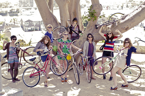 bike chick - titiw